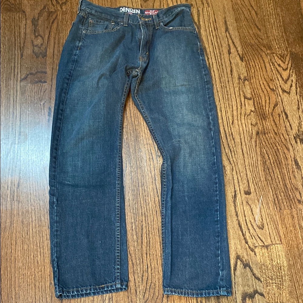Denizen from Levi's Dark Blue Straight Jeans